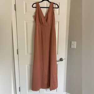 Anthropologie maxi dress. Burnt orange color. New with tags.